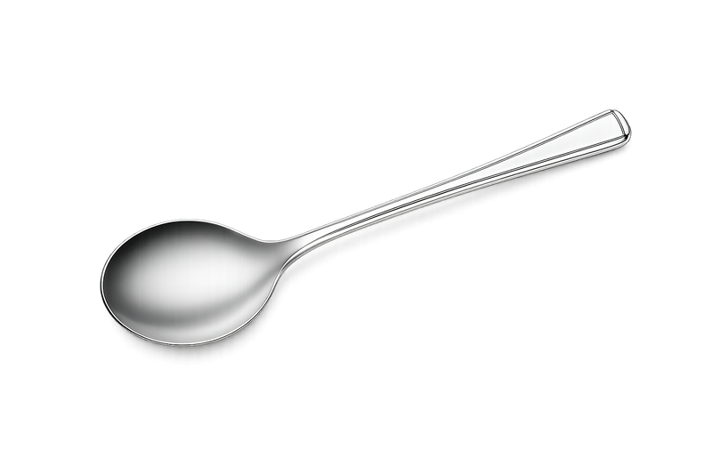 Load image into Gallery viewer, Tablekraft Harley Soup Spoon (18/10 Stainless Steel) Modern 170mm-1
