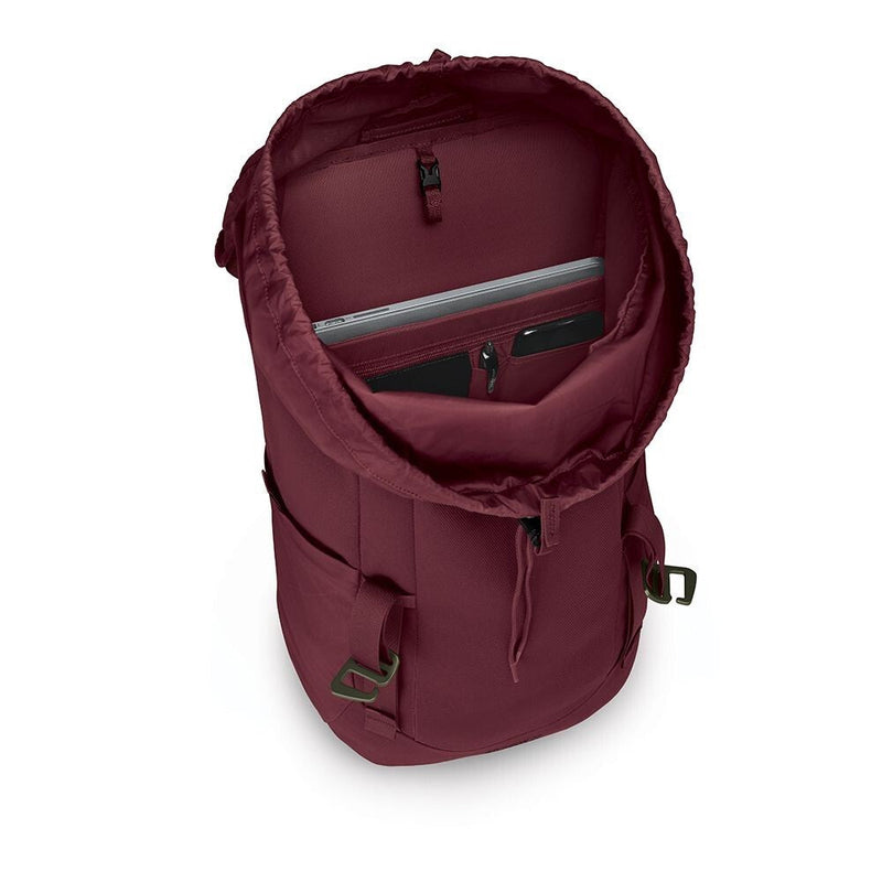 Load image into Gallery viewer, Osprey Unisex Adult Archeon 28 Laptop Backpack Hiking Trekking - Mud Red-4
