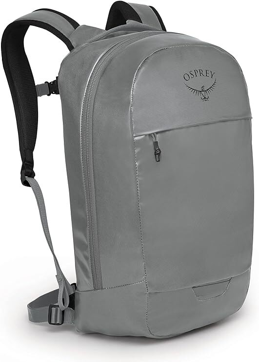 Load image into Gallery viewer, Osprey Panel Loader Travel Backpack Bag - Smoke Grey (25L)-1
