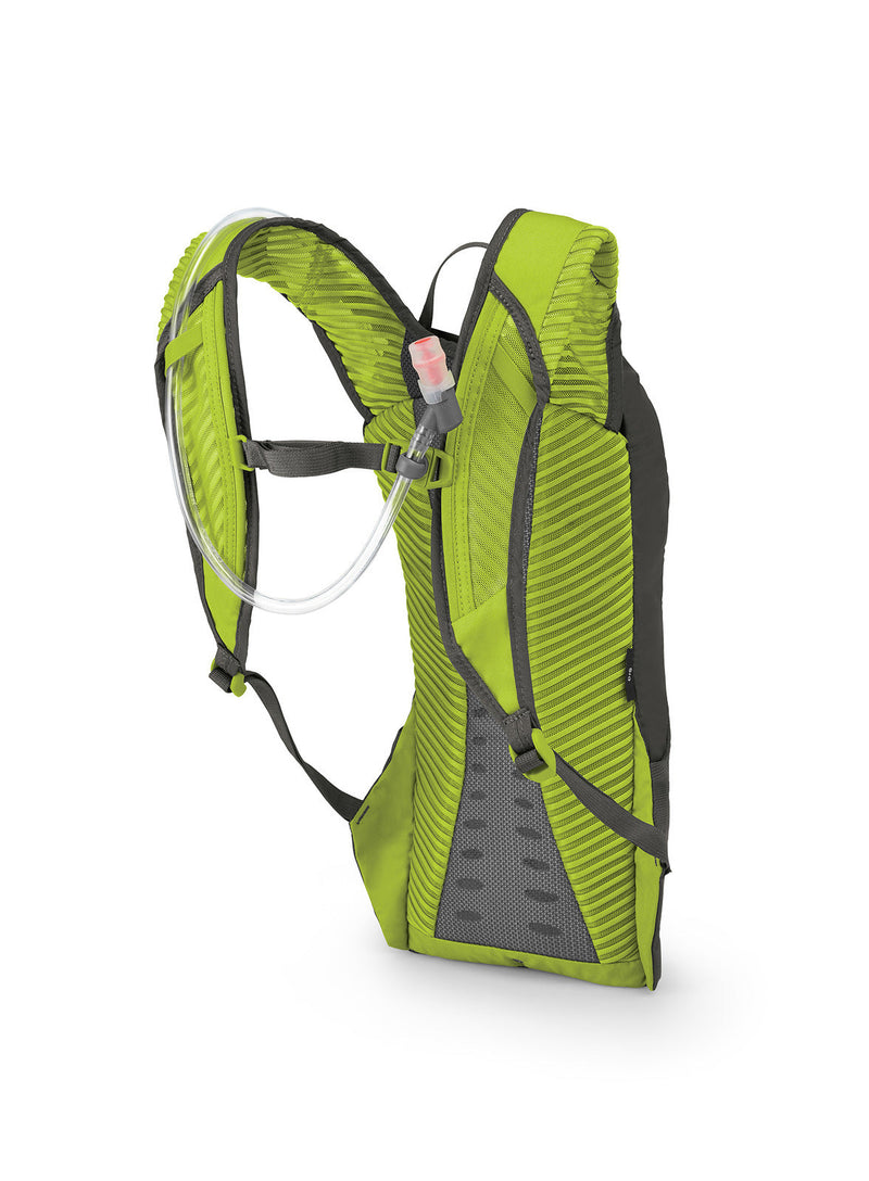 Load image into Gallery viewer, Osprey Mens Katari 3 Bike Hydration Reflective Backpack Adventure - Lime Stone-4
