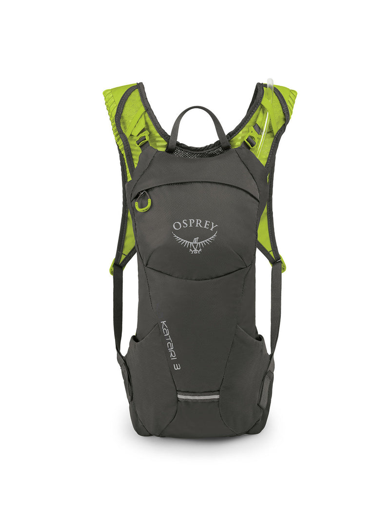 Load image into Gallery viewer, Osprey Mens Katari 3 Bike Hydration Reflective Backpack Adventure - Lime Stone-1
