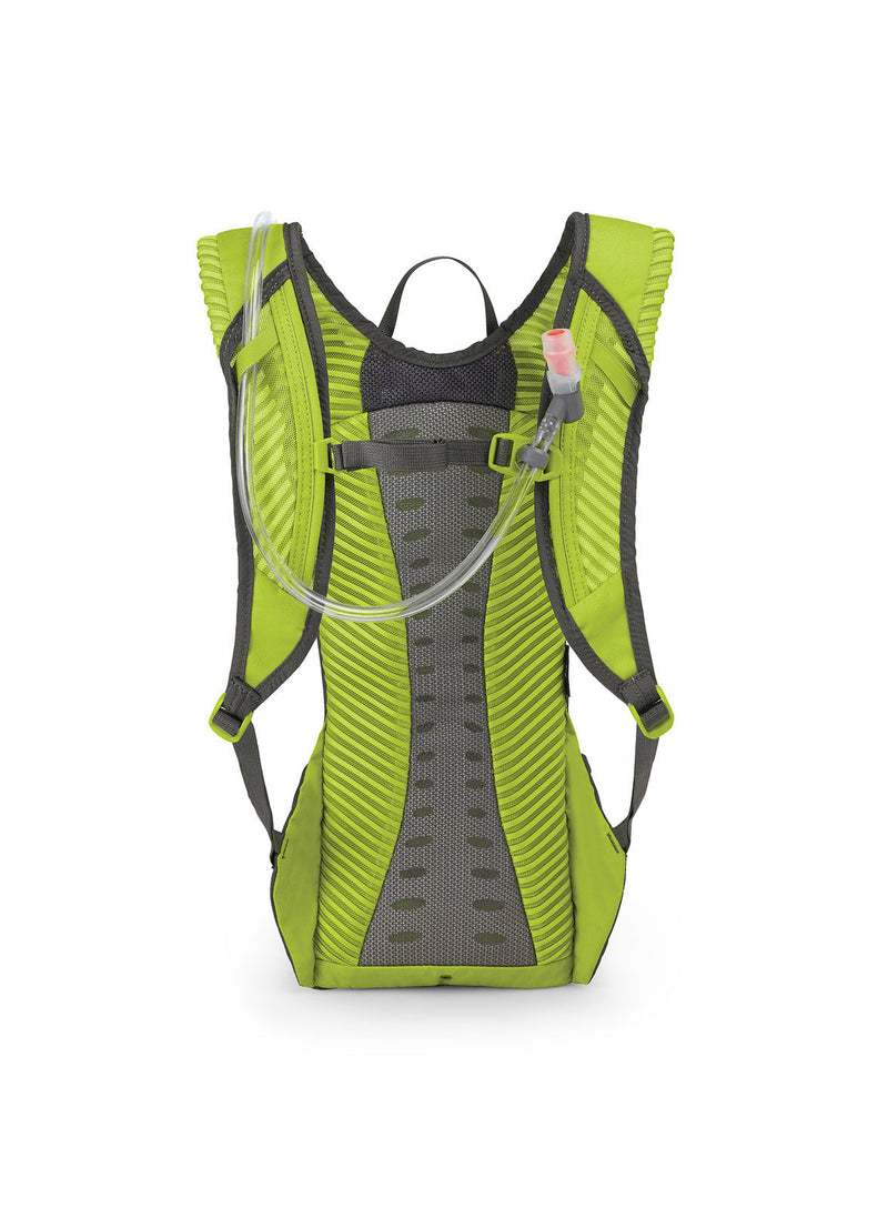 Load image into Gallery viewer, Osprey Mens Katari 3 Bike Hydration Reflective Backpack Adventure - Lime Stone-2
