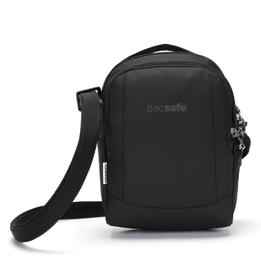 Pacsafe Metrosafe LS100 Crossbody Anti-Theft Messenger Bag in Black