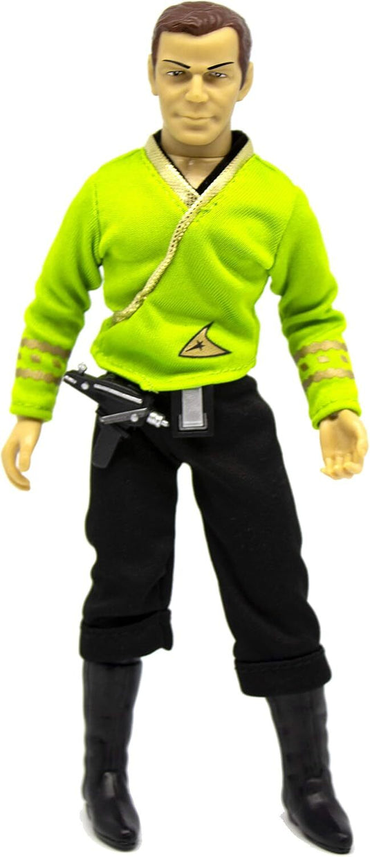 Mego Action Figure 8” Star Trek - Capt Kirk in Green Shirt with Tribbles-2