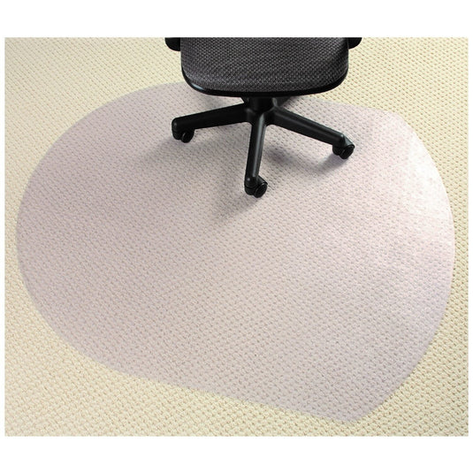 Marbig Office Chair Mat Carpet Protector PVC Protection - 124cm (L) x 99cm (W)-4