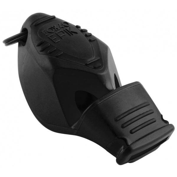 Load image into Gallery viewer, Fox 40 Epic CMG Pealess Whistle Sports Safety Referee Football Soccer - Black-1
