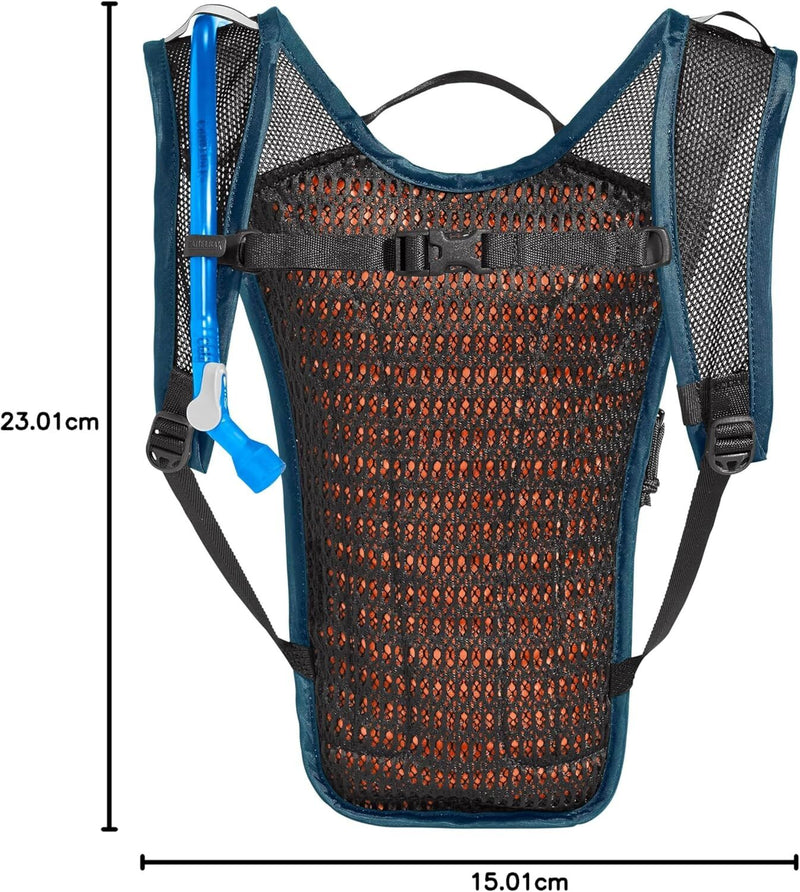 Load image into Gallery viewer, Camelbak Hydrobak Light Hydration Pack 1.5L Gibraltar Navy/Black-2
