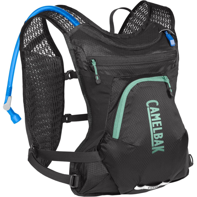 Load image into Gallery viewer, 1.5L Camelbak Womens Chase Bike Hydration Vest Backpack in Black/Mint-1
