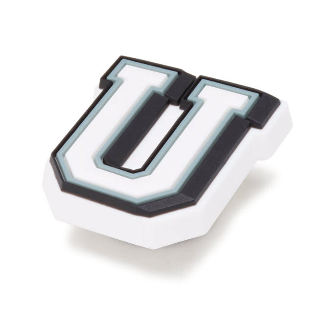 Load image into Gallery viewer, 1x Crocs Letter U Jibbitz Charm - 100% Licensed Authentic-1
