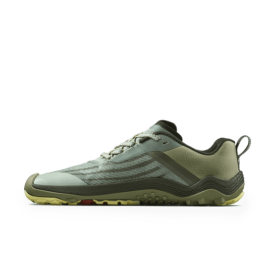 Vivobarefoot Primus Trail Flow Women's Barefoot Trail Running Shoe – Glacial Green
