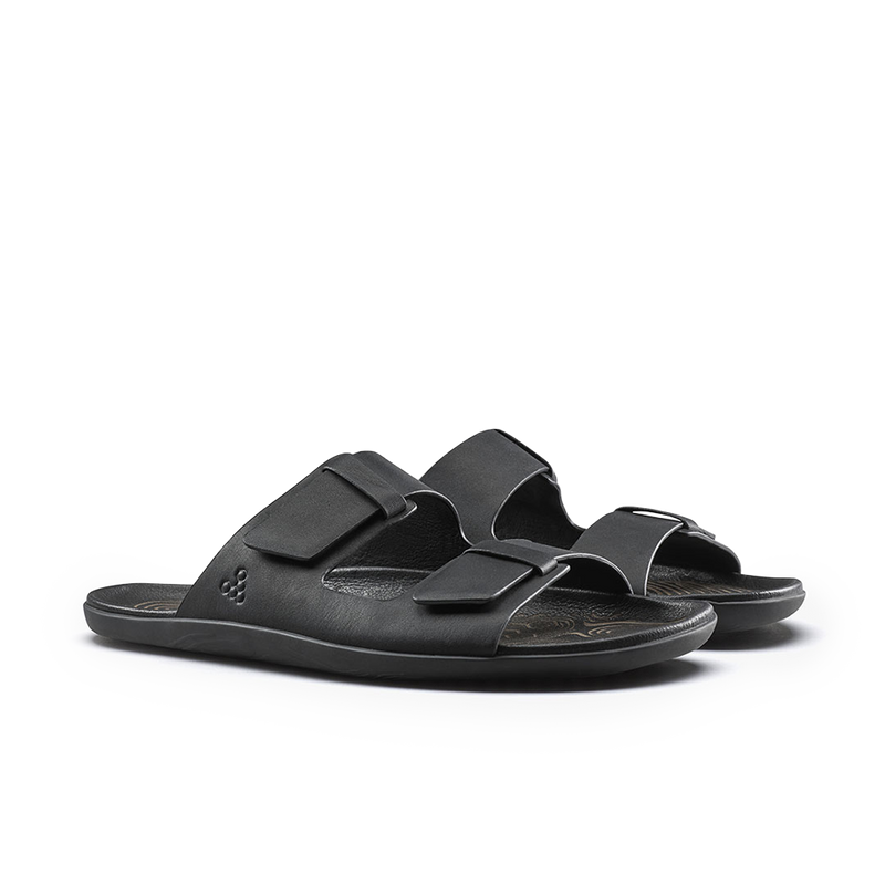 Load image into Gallery viewer, Vivobarefoot Sensus Yin Slide Mens Obsidian-3
