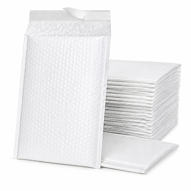 Load image into Gallery viewer, 300x White Poly Bubble Mailers Padded Cushioned Postage Envelope - "Size 1" (150mm x 220mm)-0
