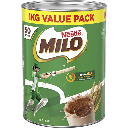 1kg Nestle Milo Malt Chocolate Drinking Powder Hot or Cold - Product of Australia (Fresh Batch)-1