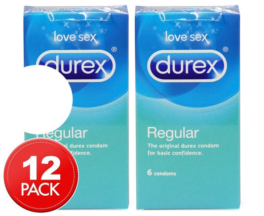 10pcs Durex Regular Condoms - 2 Packs-0