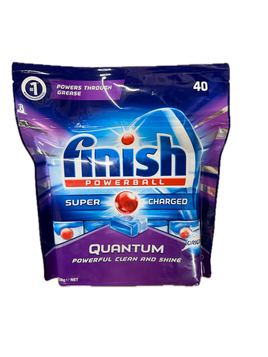 Finish Powerball Quantum Original 40 Dishwashing Tablets (Tabs)-1