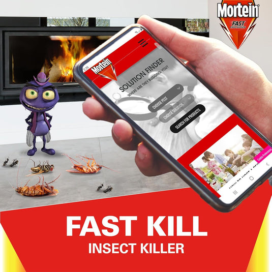 1 Pack of 2 300g Mortein Fast Knockdown Multi Insect Killer Surface Spray-3