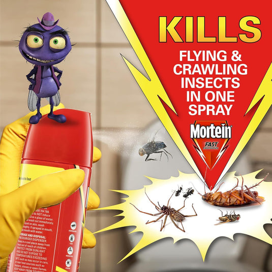 1 Pack of 2 300g Mortein Fast Knockdown Multi Insect Killer Surface Spray-4