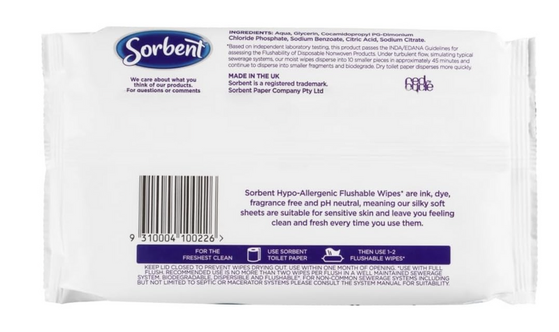 Load image into Gallery viewer, Sorbent Clean and Fresh Hypo Allergenic Wet Wipes Set (40-Pieces)-3
