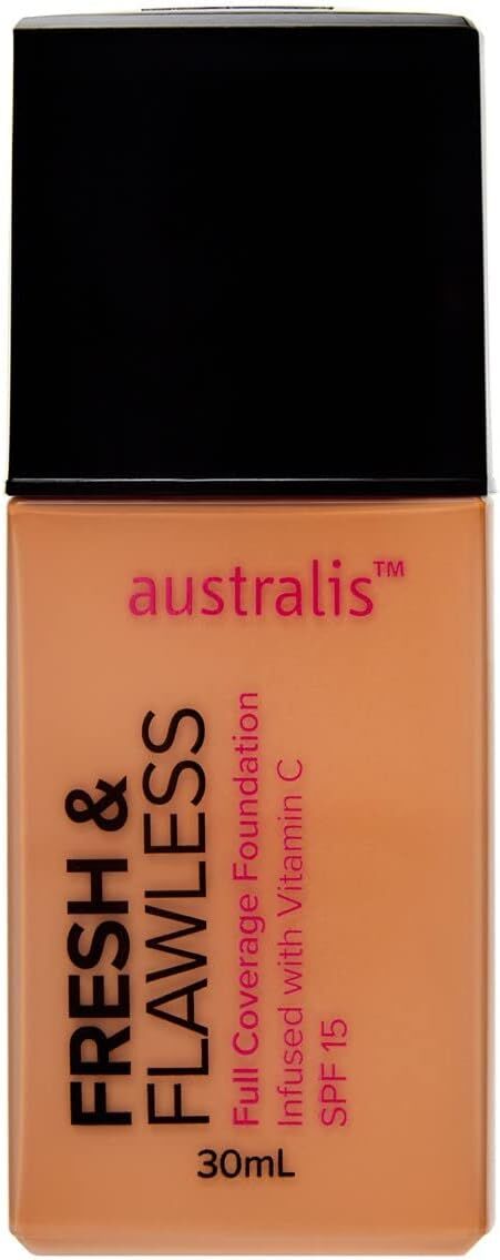 Load image into Gallery viewer, Australis Fresh &amp; Flawless Full Coverage Foundation SPF 15 - Sunkissed-0

