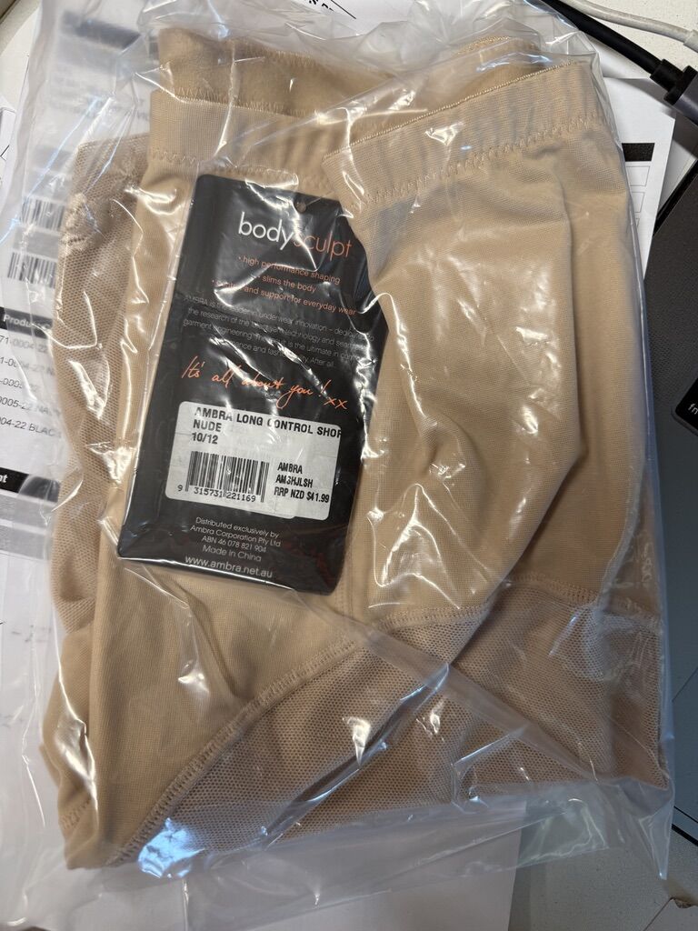 Load image into Gallery viewer, Ambra BodySculpt Long Control Shorts in Nude (Size 10-12) - Slimming Shapewear-2
