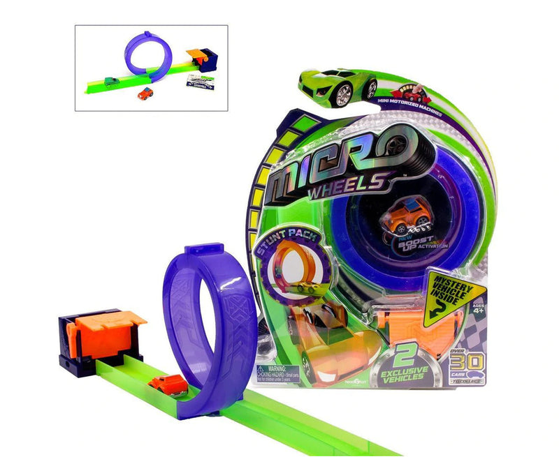 Load image into Gallery viewer, Micro Wheels Series 1 Stunt Vehicle Pack Toys - Assorted Colours-3
