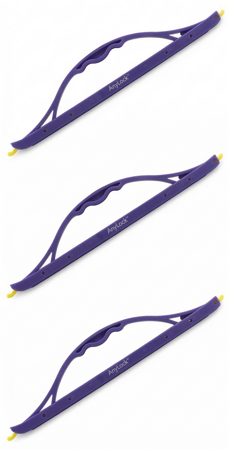 Load image into Gallery viewer, 3x ANYLOCK Handle Sealing Rod 285mm Sealers Reusable Clip Lock - Small-0
