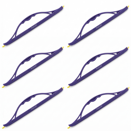 6x ANYLOCK Handle Sealing Rod 285mm Sealers Reusable Clip Lock - Small-1
