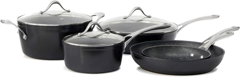 Load image into Gallery viewer, salt&amp;pepper Tan-ium Cookware Set - 5 Piece - Aluminium Cookware Set-3
