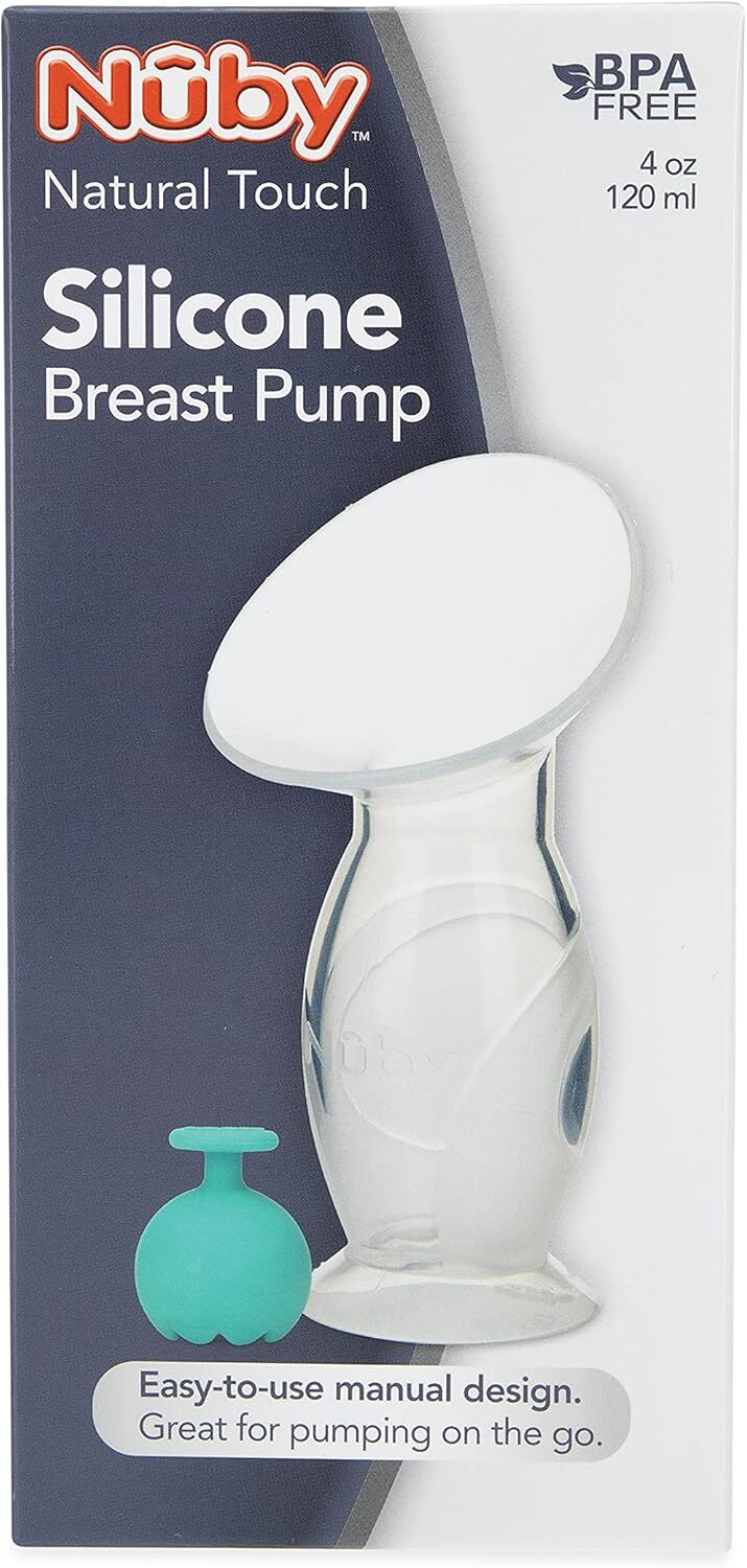 Load image into Gallery viewer, Nuby Silicone Breastfeeding Pump, 120 ml Capacity-1
