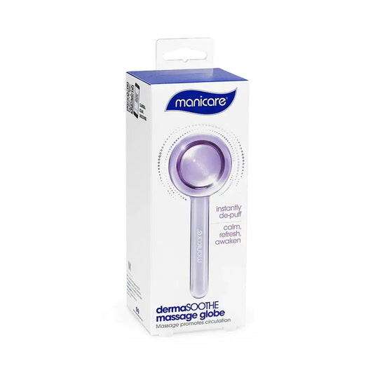 Manicare DermaSOOTHE Massage Globe – Calm Redness & Relieve Puffiness | Hot & Cold Compress Skincare Tool-1