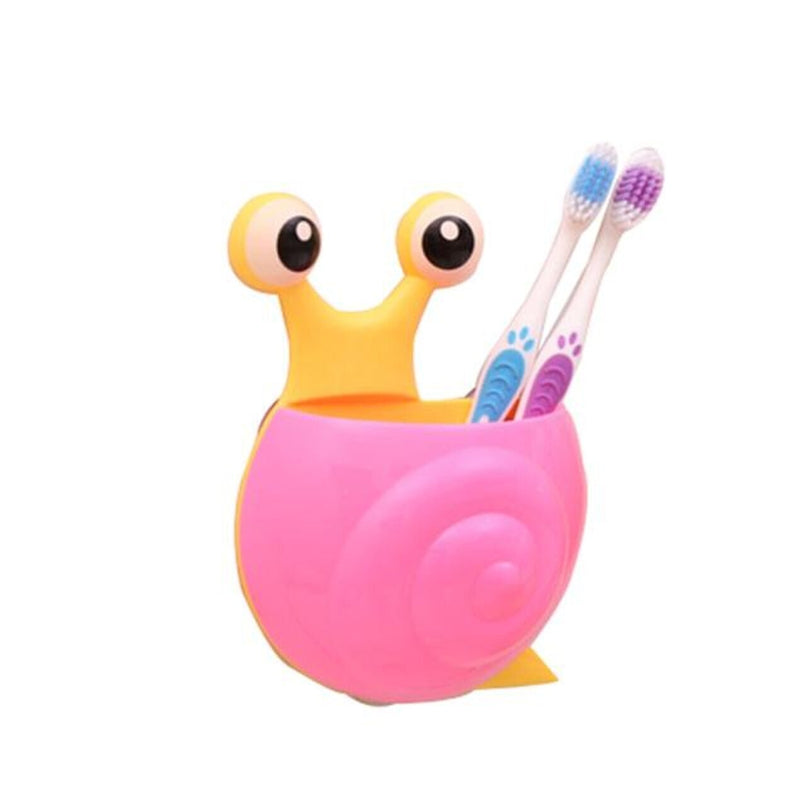 Load image into Gallery viewer, Happy Holders Toothbrush Holder Snail Bathroom Tooth Brush - Assorted Colours-0
