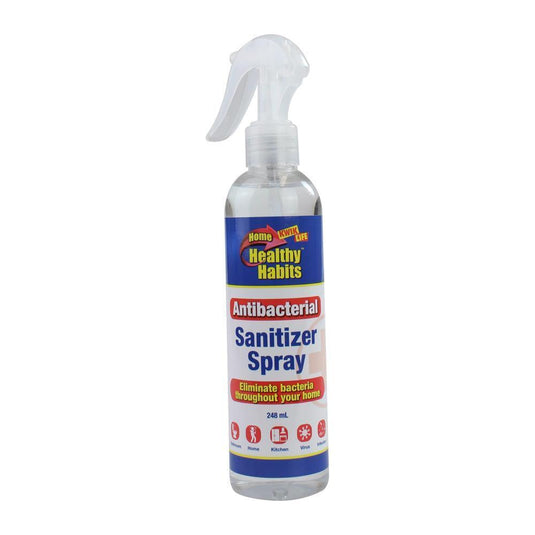 248ml Kwik Life Healthy Habits Antibacterial Sanitizer Sanitiser Spray Bottle 62%-1