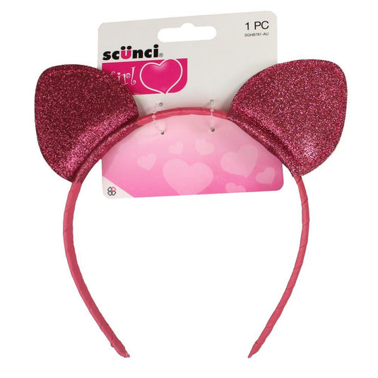 Scunci Cat Headband Assorted Colours-0