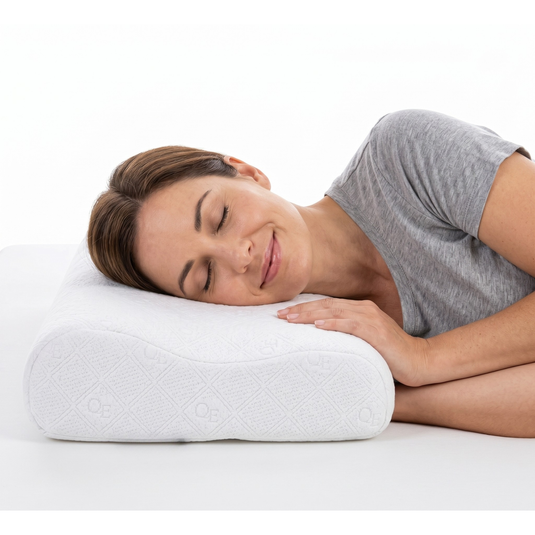 Bamboo Height Adjustable Pillow 3-Layer Memory Foam (Machine Washable) 41x66cm-0