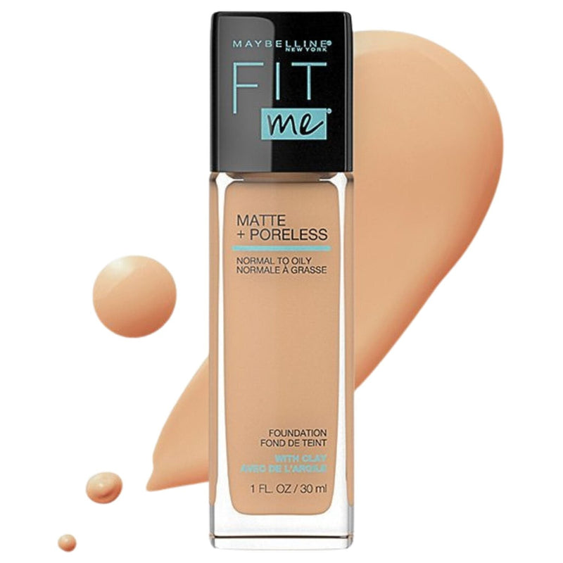 Load image into Gallery viewer, Maybelline Fit Me Matte + Poreless Foundation 30ml Matte Finish - Soft Tan 228-0
