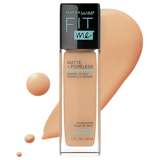 Maybelline Fit Me Matte + Poreless Foundation 30ml Matte Finish - Soft Tan 228-0