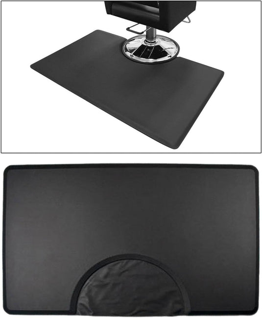 Barber Shop Chair Mat – Anti-Fatigue Salon Floor Mat for Hair Stylists – Rectangle Comfort Mat-3