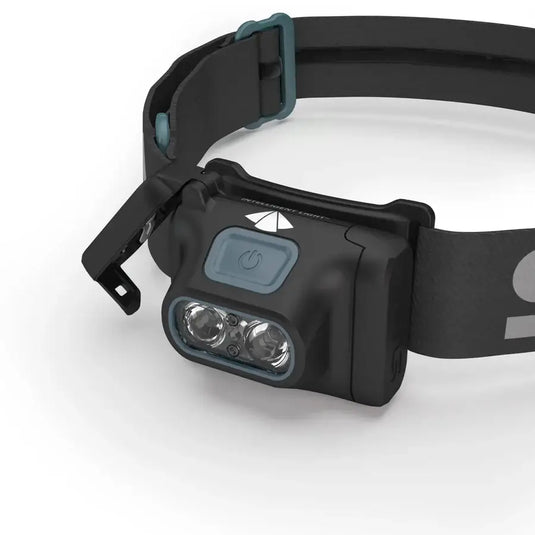 Silva 3XTH Headlamp with night vision-mode, Hybrid technology, and battery level indicator, ideal for outdoor adventures.