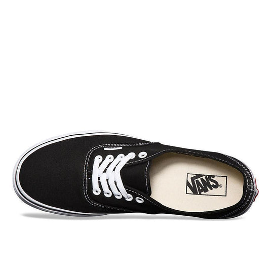 VANS Authentic Shoes Sneakers Classic Skateboard Sneakers Casual - Black/White