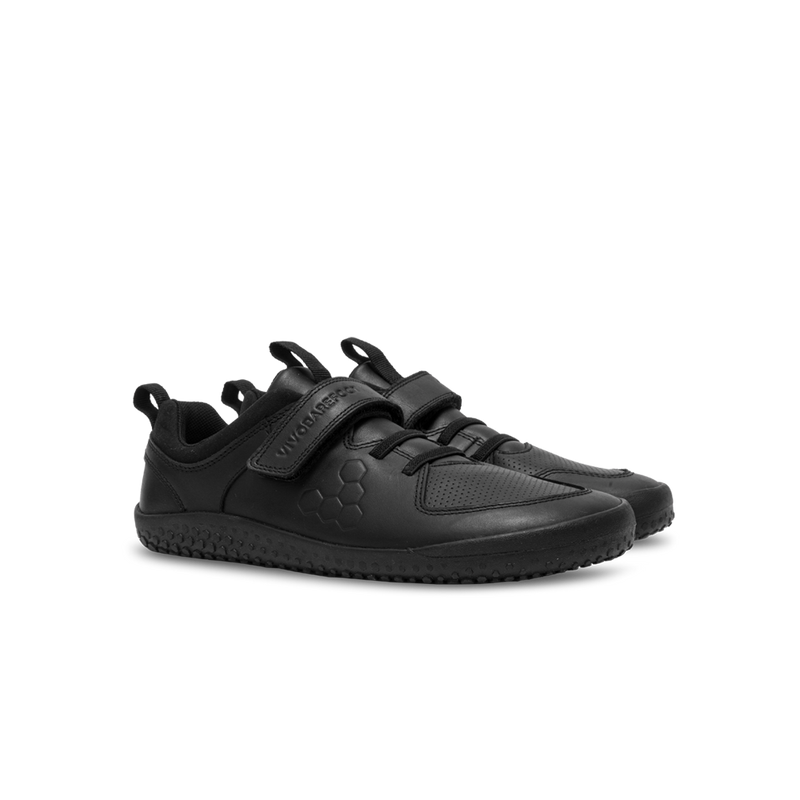 Load image into Gallery viewer, Vivobarefoot Primus Ludo School Juniors Obsidian
