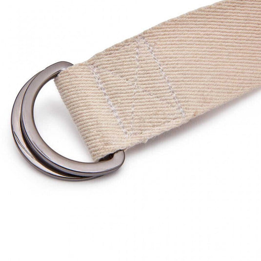 Adidas Premium Yoga Strap 2.5m Long Adjustable Belt Pilates Stretching Poses - Beige
