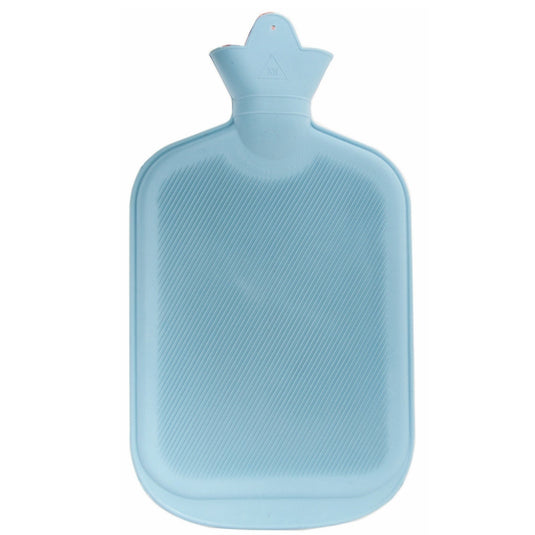 2L HOT WATER BOTTLE Winter Warm Natural Rubber Bag-4