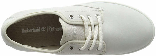 Timberland Womens Dausette Leather Ox Oxfords Shoes Flats - Beige-2