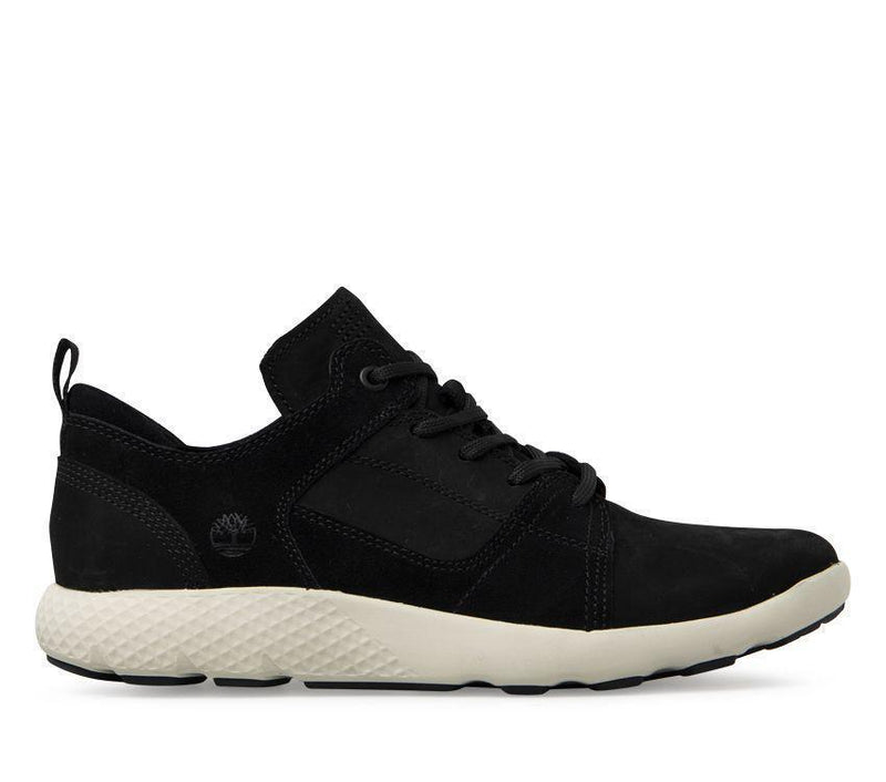 Load image into Gallery viewer, Timberland Womens Flyroam Leather Sneakers Shoes - Black-1
