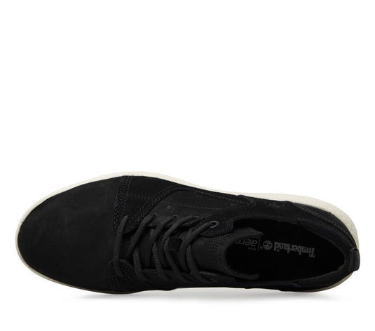 Timberland Womens Flyroam Leather Sneakers Shoes - Black-3