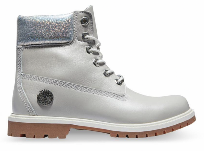 Timberland Womens Heritage 6 Inches Waterproof Winter Boot - Light Grey-3