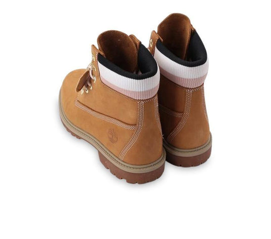 Timberland Womens 6 Inch Heritage Boot Cupsole Waterproof - Wheat Nubuck-3