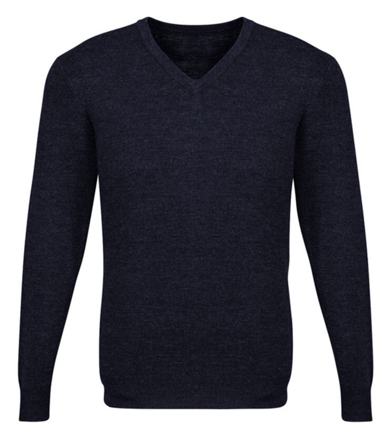 Load image into Gallery viewer, Mens Advatex Varesa Wool Pullover Jumper Cardigan - Navy-0
