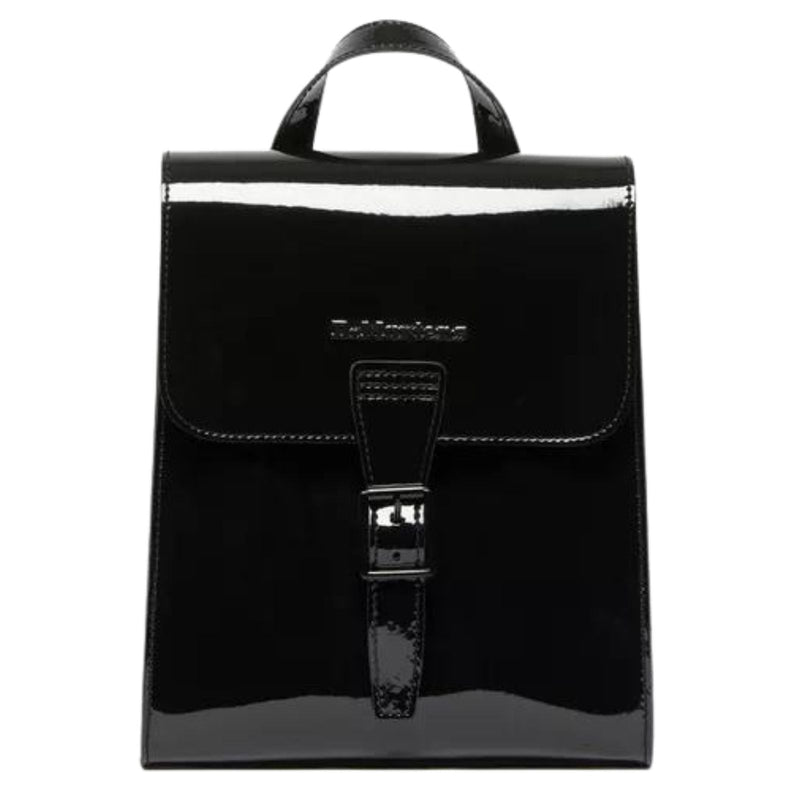 Load image into Gallery viewer, Dr Martens Mini Backpack Womens High Shine Bag - Black Patent-2
