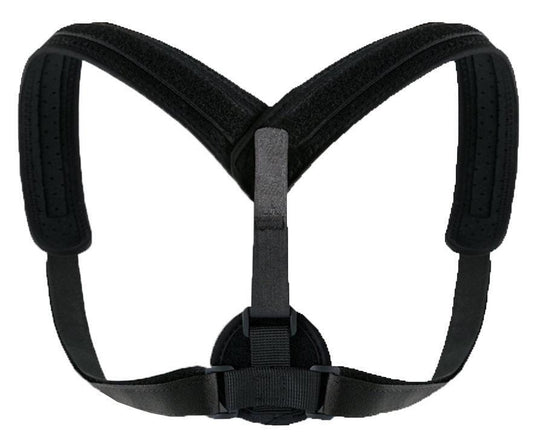 AXIGN Medical Posture Support Back Support Brace Corrector Strap Lumbar - Black-2
